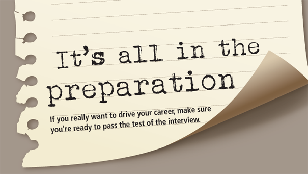 It’s all in the preparation