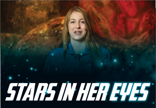 Stars in her eyes