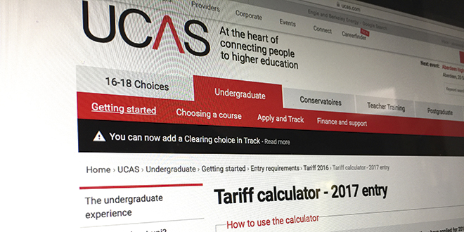 UCAS tariff